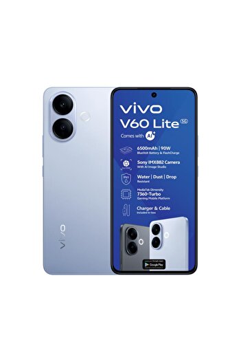 vivo V60 Lite AI 5G Dual SIM Titanium Blue 12GB RAM 256GB