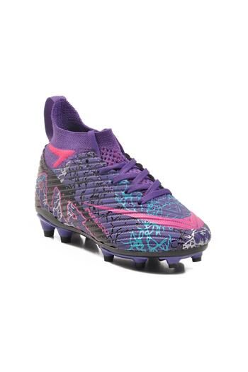 WALKWAY Air 600 F Football Boots Purple-Fuchsia Children's Carpet Field Shoes