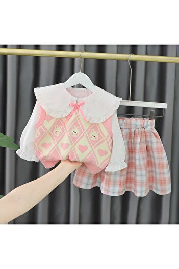 OEM 3-piece outfit for girls made of cotton LARA