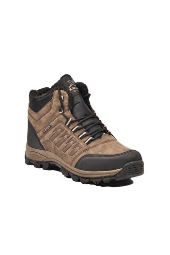 WALKWAY Large Size Mink Fur Men's Outdoor Boots X-Step X6 m