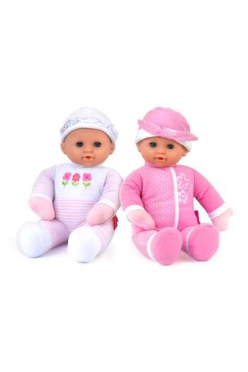 Peterkin dolls world Little Loves 12 inch Soft Doll Sleeping Eyes & 16 Baby Sounds
