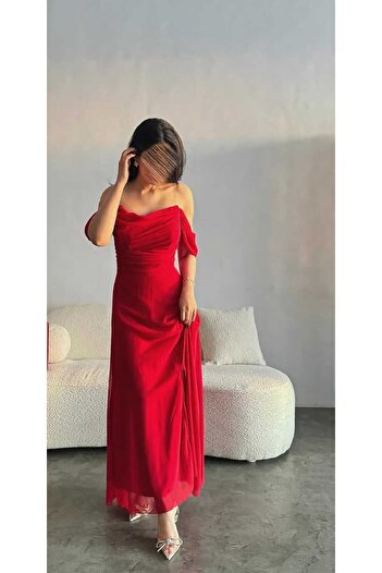 Riva red dress