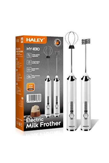 HALEY Hand Mixer HY-1130, 20W, 3 speeds, stainless steel, USB charging