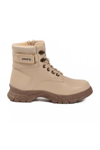WALKWAY 24035 Z Beige-Mink Women's Boots Polact