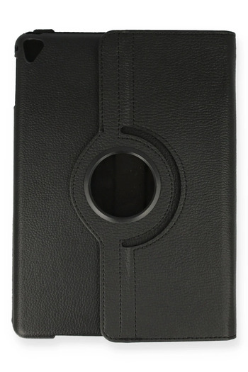 NewFace Hn-Shop iPad 9.7 (2018) Case 360 Tablet Leather Case - Black
