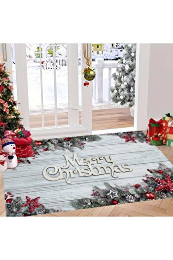 OEM Christmas decorative rug, rectangular, non-slip, 80x150 cm, CCD105