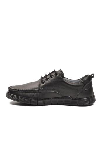WALKWAY 995 m Black Genuine Leather Men's Casual Shoes