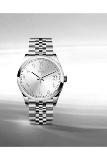 everd Men's Watch Silver White Dial