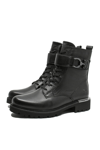 Remonte Women's Combat Boots, black, leather,