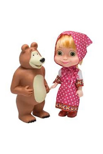 Generic 2-Piece Masha And The Bear Doll