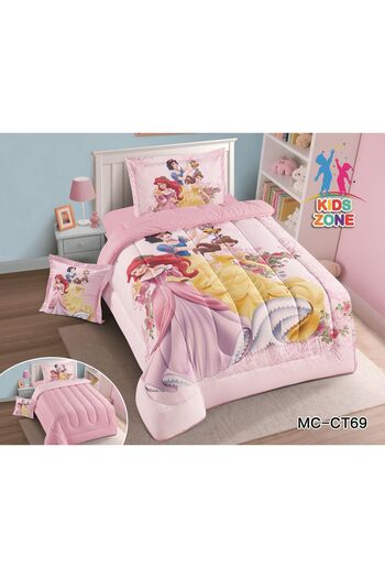 REDROSE COLOR 4-piece children's printed bedspread