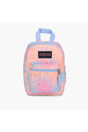 Jansport Lunch Bag with Zip Closure and Graphic Prints by - Lifetime Warranty
