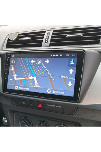 MaxTech Navigatie Skoda Fabia 3 (2014-2021) dedicata, 6 GB Ram 128 GB Rom OctaCore, Carplay & Android auto
