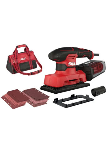 Skil 7362 DA, Vibrating Sander, 14000-26000 rpm, 280 W, with bag and accessories