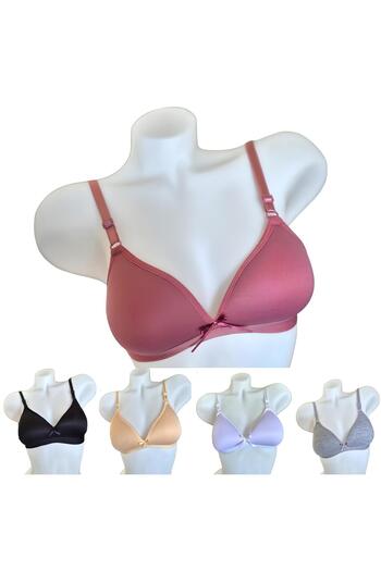 GMDPstore Teenage Girls Training Bra Set of 5 (a Cup)