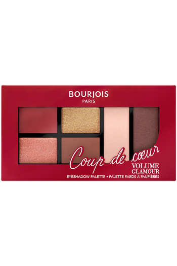 Bourjois Volume Glamour Eyeshadow Palette, 1 Coup de Coeur, 8.4 g