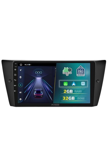 MaxTech Navigatie BMW Seria 3 E90, E91, E92, E93 2004-2013 dedicata, 2 GB Ram 32 GB Rom, Carplay