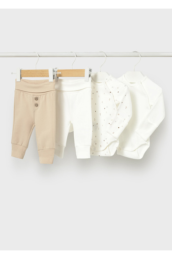 MAYORAL Newborn Boy 4-Piece Set