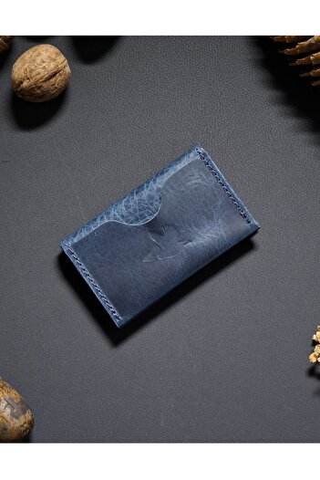 MAT Deri Slim Card Holder 4 Compartments Genuine Leather Small Card Holder