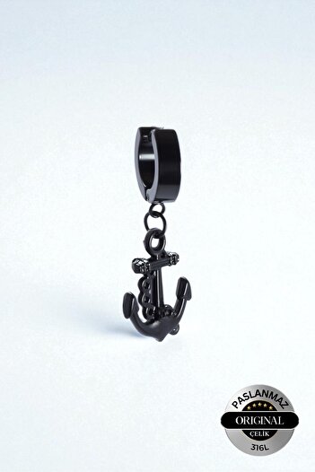 Lynare Compression Magnet Anchor Model Dangle Male 316L Steel Earring 1 Piece