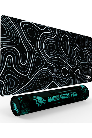 YASA Mouse pad Topo Black 100