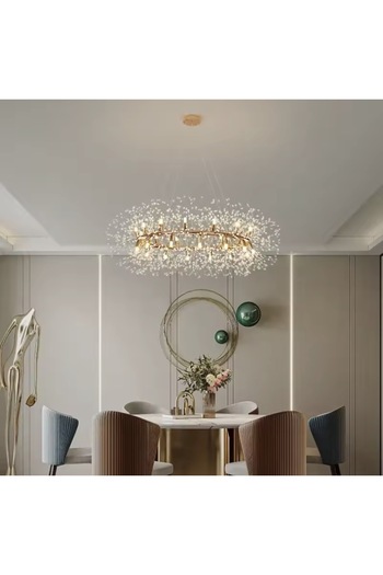 KARAZ Crystal chandelier, diameter 60 cm