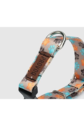 Provoq Kahve T1038 Yellow Paw Leash