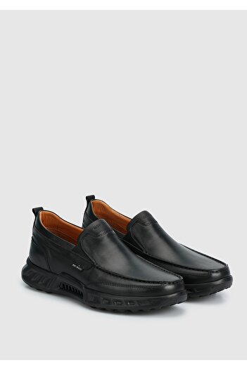 Dr.Flexer Black Leather Men's Shoes