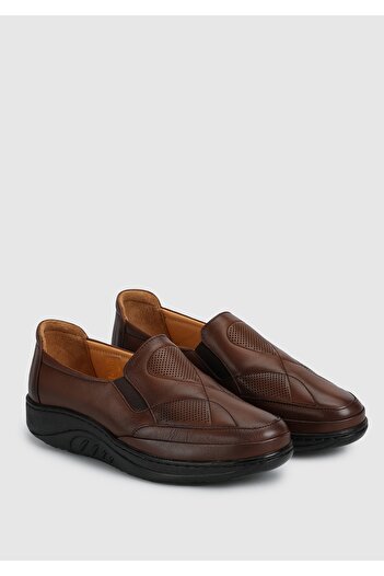 Eclipse Brown Leather Women's Shoes