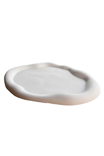 OEM Allumer White Ceramic Cloud-Shaped Tray