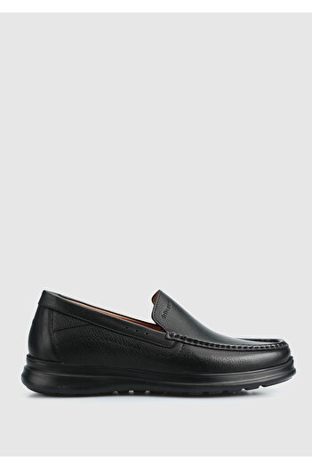 Dr.Flexer Black Leather Men's Shoes