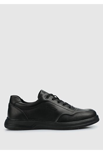 Dockers Black Leather Men's Shoes