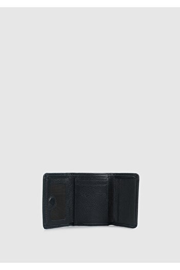Provoq Navy Blue 301 Navy Blue Flother Leather Wallet