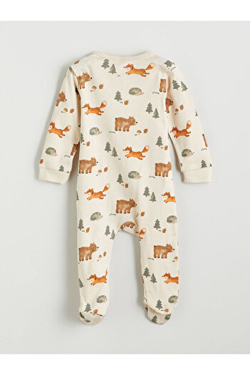 LC Waikiki Crew Neck Baby Boy Jumpsuit
