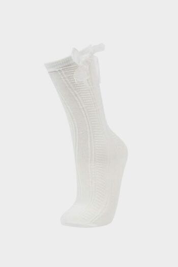 DeFacto Girl's 2-Pack Cotton Knee-High School Socks (Ns)