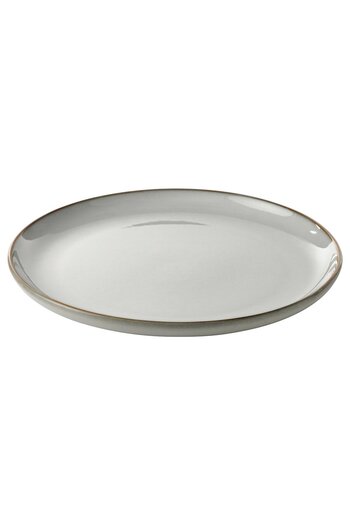 IKEA GLADELIG Plate, grey, 25 cm