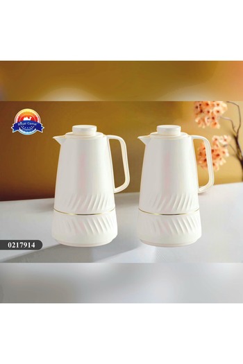 royal_camel Royal Camel 1+1 Liter Tea and Coffee Thermos Set