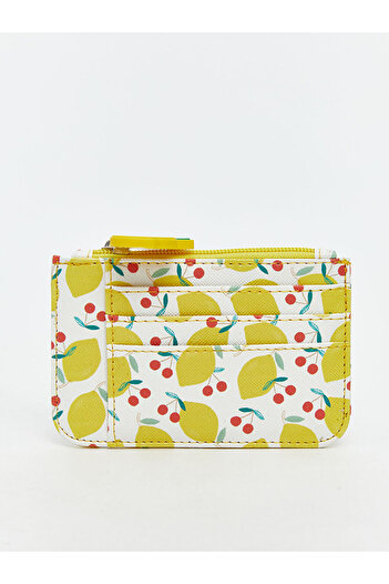 LC Waikiki Create Your Style from Uzg Store |   Lemon Printed Women's Wallet