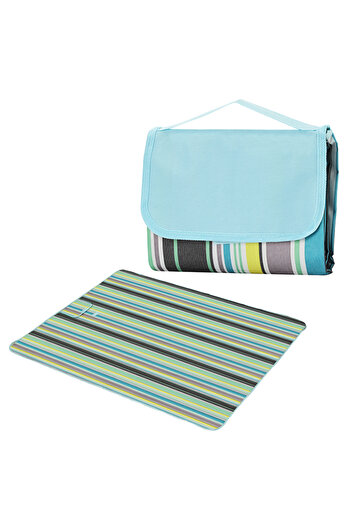 Lawazim Foldable Waterproof Mat - 180x150cm Outdoor Camping Picnic Blanket with Sandproof Backing