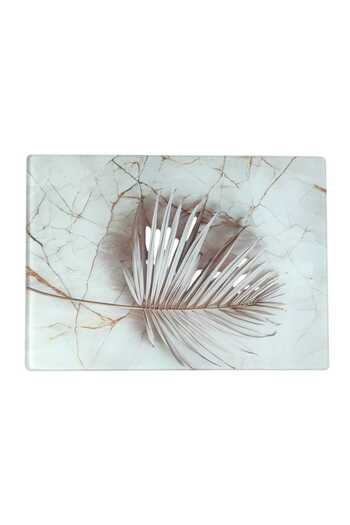 METALAY Tempered Glass Cutting Board - Scratch Resistant, Heat Resistant, Shatter Resistant 25*35