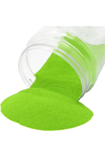 doneel Rangoli Color Powder for Floor Decoration 200gms- Light Green