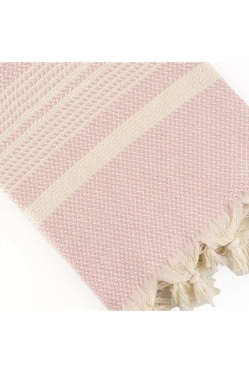 ASPA 100% Cotton Straw Weave Peshtemal 100X180 cm Beach, Bath, Hammam, Sports and Travel Towel