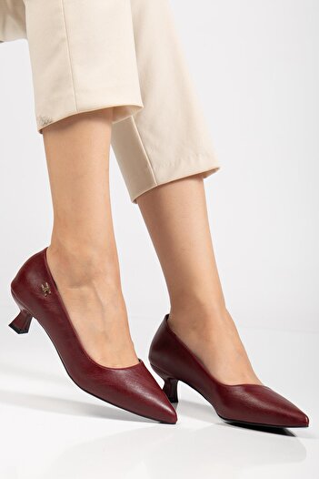 SUİNS SHOES Suins Molina Model Women's Mini Heeled Stiletto Shoes