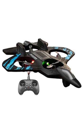 Toybox RC Remote Control Fighter Jet Glider Airplane
