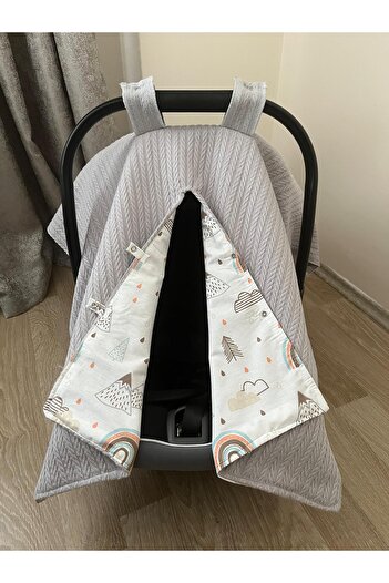 YUSRAMODA Stroller Cover - Double Sided Patterned Stroller Cover