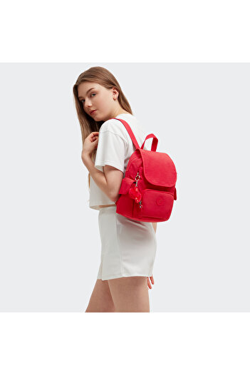 Kipling CITY PACK MINI RED ROUGE