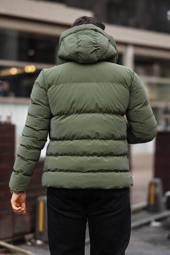 KOCCI New Season Water and Cold Proof Hooded Winter Men's Jacket Coat