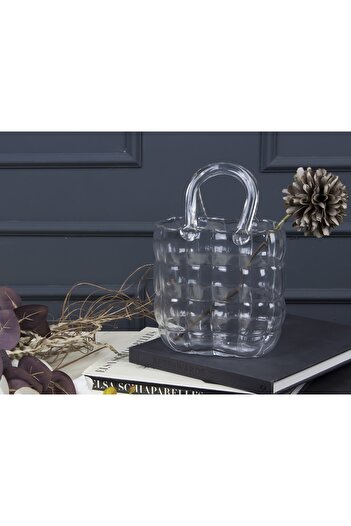 Sembol Nicky Bag Glass Vase 20X26