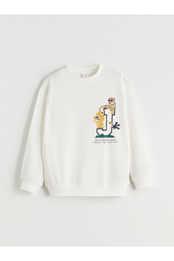 LC Waikiki Crew Neck Boy's Sweatshirt and Sweatpants