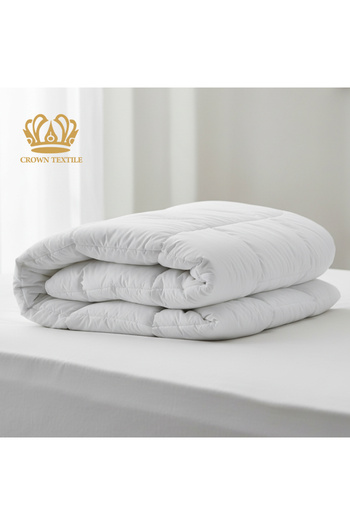 Crown Textile Luxury 160*235 Single Hotel Duvet Made of Microfiber with Soft and Refreshing Filling